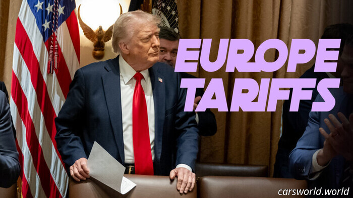 Il presidente Trump sta pianificando tariffe del 25% in tutta l'UE | comprese le auto / Carscoops